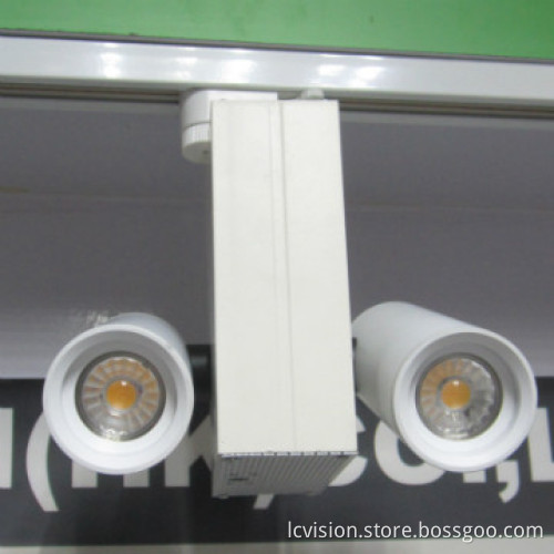 Dimming 2*15W LED Track light / SHARP LED / 100~240VAC